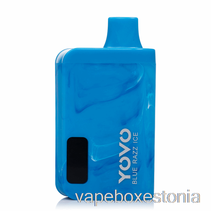 Vape Box Estonia Yovo Jb8000 ühekordne Sinine Razz Jää